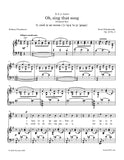 Tchaikovsky - Oh, sing that song, Op. 16 No.4