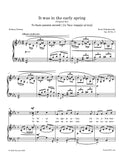 Tchaikovsky - It was in the early spring, Op. 38 No.2