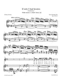 Tchaikovsky - If only I had known, Op. 47 No.1