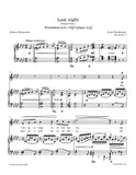 Tchaikovsky - Last night, Op. 60 No.1