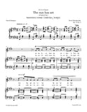 Tchaikovsky - The sun has set, Op. 73 No.4