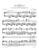 Tchaikovsky - Amid sombre days, Op. 73 No.5
