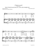 Rachmaninoff - C'était en avril