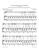 Rubinstein - He who wants to live cheerfully, Op. 34 No.5