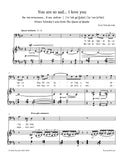 Tchaikovsky - You are so sad... I love you (Prince Yeletsky's aria from Queen of Spades)
