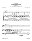 Rachmaninoff - These summer nights, Op. 14 No.5
