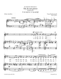 Rachmaninoff - Oh, do not grieve, Op. 14 No.8