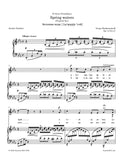 Rachmaninoff - Spring waters, Op. 14 No.11