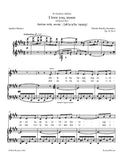 Rimsky-Korsakov - I love you, moon, Op. 41 No.3