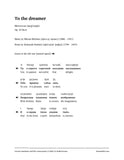 Medtner - To the dreamer, Op. 32 No.6