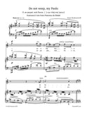 Rachmaninoff - Do not weep, my Paolo (Francesca's aria from Francesca da Rimini)