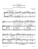 Taneyev - When it sounds no more, Op. 17 No.3