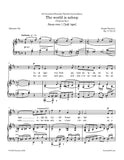 Taneyev - The world is asleep, Op. 17 No.10