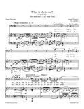 Taneyev - What is she to me?, Op. 33 No.4