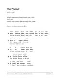 Taneyev - The Prisoner, Op. 33 No.5