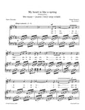 Taneyev - My heart is like a spring, Op. 34 No.7