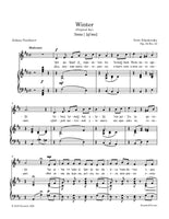 Tchaikovsky - Winter, Op. 54 No.12
