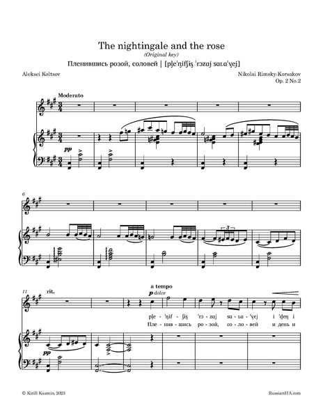 Rimsky-Korsakov - The nightingale and the rose, Op. 2 No.2