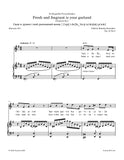 Rimsky-Korsakov - Fresh and fragrant is your garland, Op. 43 No.3