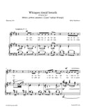 Balakirev - Whisper, timid breath