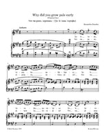 Borodin - Why did you grow pale early
