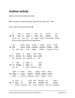 Borodin - Arabian melody