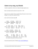 Borodin - Listen to my song, my friends