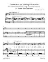 Rimsky-Korsakov - A storm cloud was planning with thunder (Lel's third song from Snow Maiden)