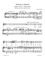 Glinka - Brothers, in blizzard (Sobinin's aria from A Life for the Tsar)