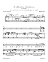 Glinka - Do not tempt me without reason