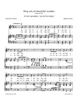 Glinka - Sing not, oh beautiful maiden