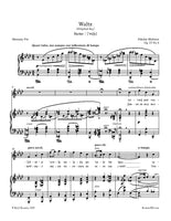 Medtner - Waltz, Op. 37 No.4