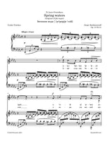 Rachmaninoff - Spring waters, Op. 14 No.11