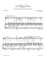 Rachmaninoff - Do not believe me, friend, Op. 14 No.7