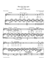 Rachmaninoff - How fair this spot, Op. 21 No.7